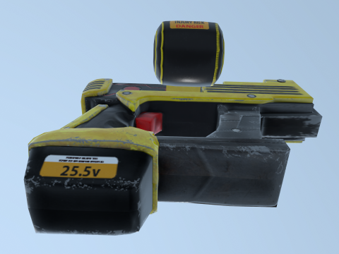 NailGun 3D मॉडल