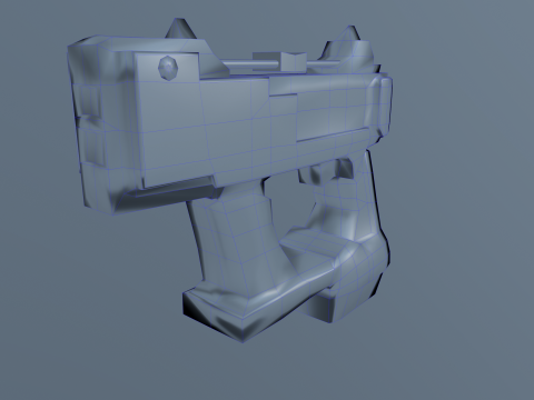 NailGun 3D मॉडल