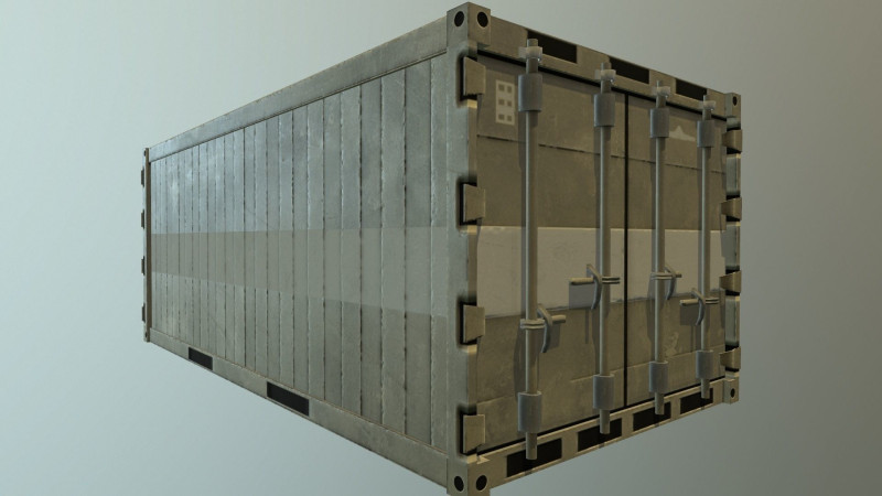 Container Shipping 3D 모델 .c4d .max .obj .3ds .fbx .stl .blend 