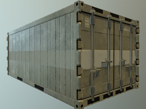 Container Shipping 3D Model