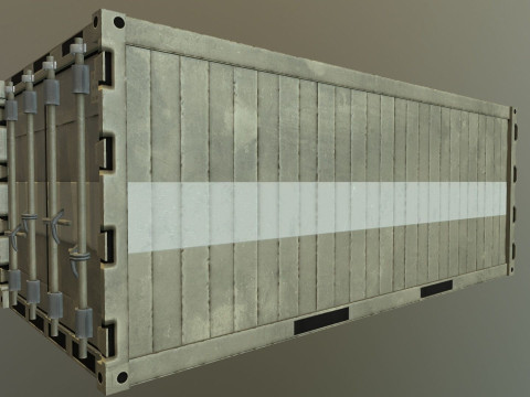 Container Shipping 3D 모델