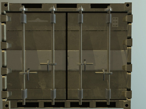 Container Shipping 3D 모델