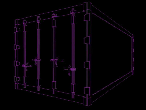 Container Shipping 3D 모델