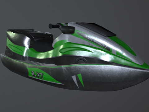 Water Scooter Modelo 3D