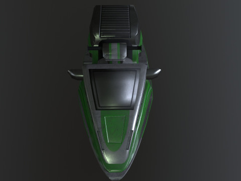 Water Scooter Model 3D