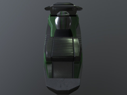 Water Scooter Model 3D