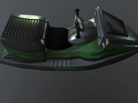 Water Scooter 3D Model