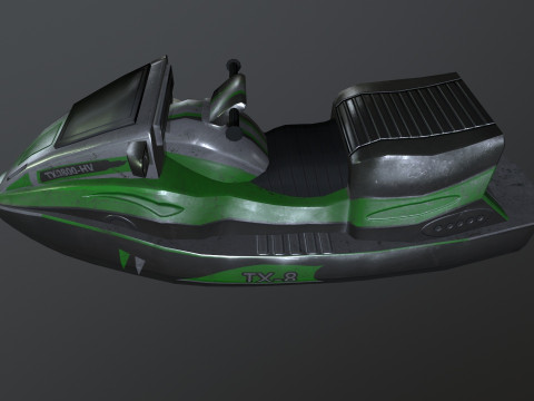 Water Scooter Model 3D