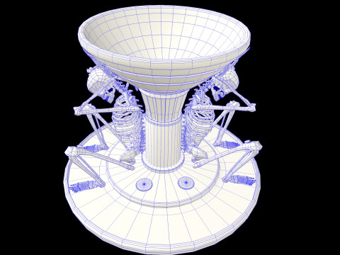 Brazier Skeleton Medievalfbx 3Dモデル