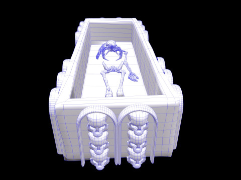 Coffin 3Dモデル