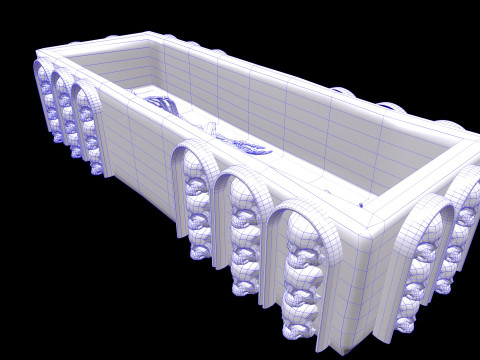 Coffin 3Dモデル