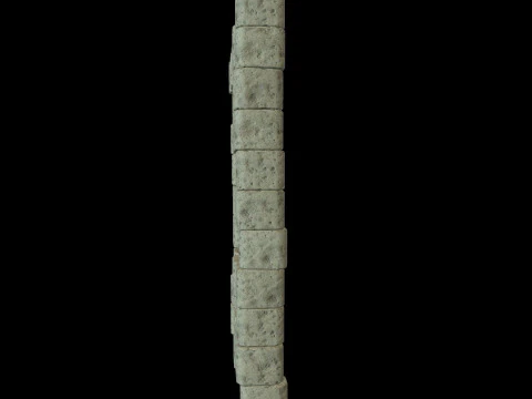 Catacombs Skeleton Medieval 3D Model