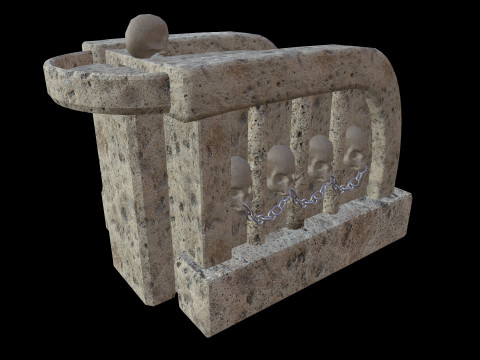 FontainMedievalv2 Model 3D