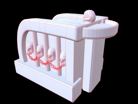 FontainMedievalv2 Model 3D