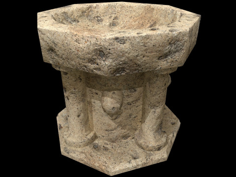 Fountain Colum Modelo 3D