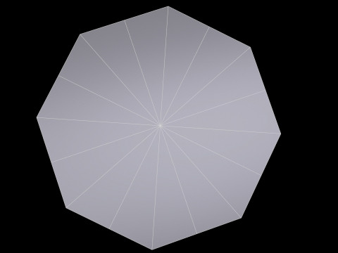 Fountain Colum 3D 模型