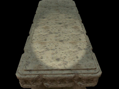 Table Skeleton Down 3D Model