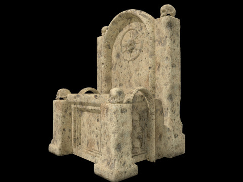 Throne 3D मॉडल