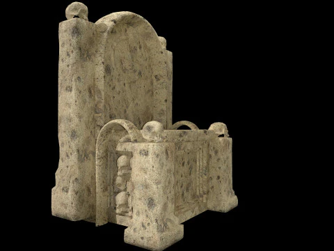 Throne 3D Model