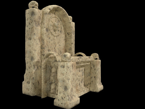 Throne 3D 模型