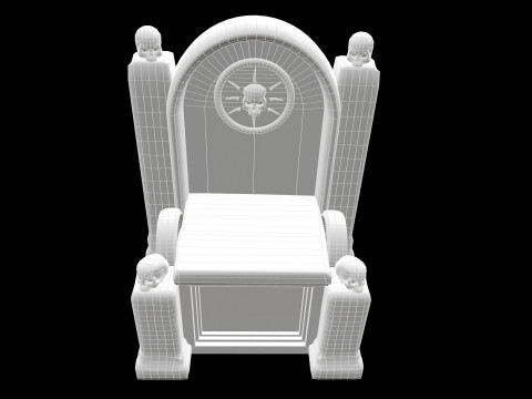 Throne 3D 模型