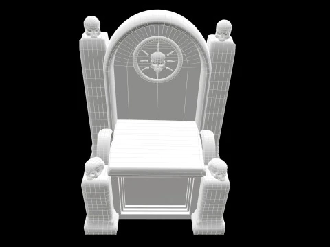 Throne 3D Model