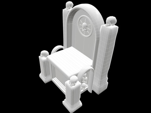 Throne 3D 模型