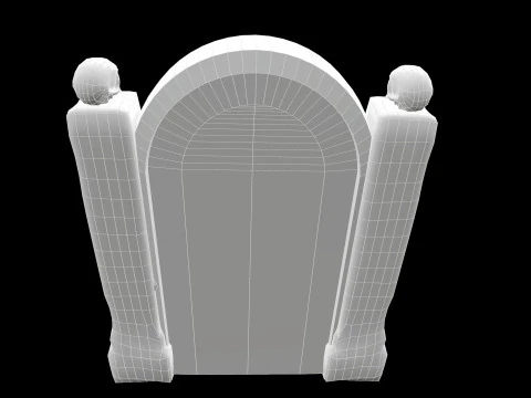 Throne 3D Model