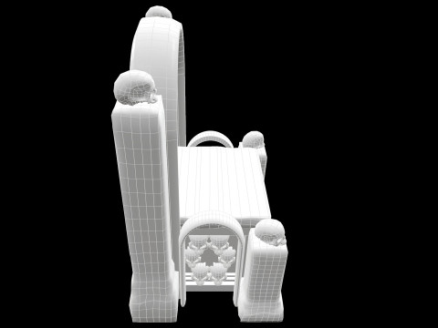 Throne 3D 模型