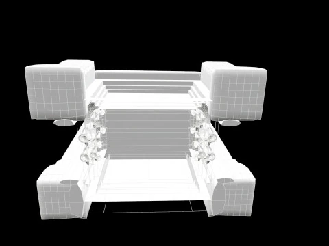 Throne 3D Model