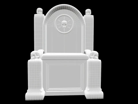Throne 3D Model