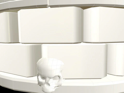 Well Stone Medieval 3D Model