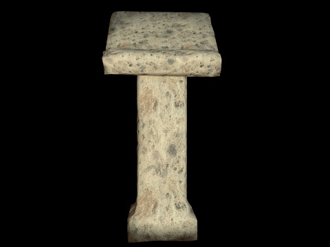 Writing Desk Medieval 3D Model