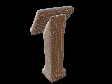 Writing Desk Medieval 3D 모델