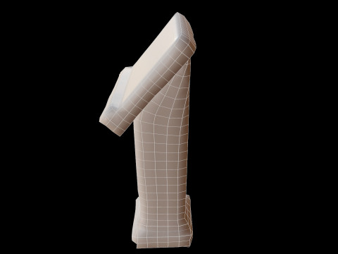 Writing Desk Medieval 3D 모델