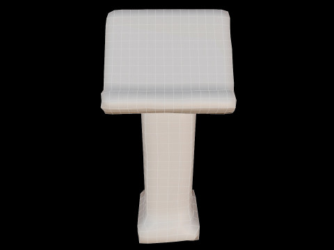 Writing Desk Medieval 3D 모델