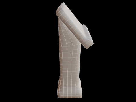 Writing Desk Medieval 3D 모델