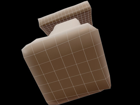 Writing Desk Medieval 3D 모델