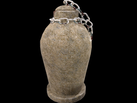 Vase Medieval 3D Model
