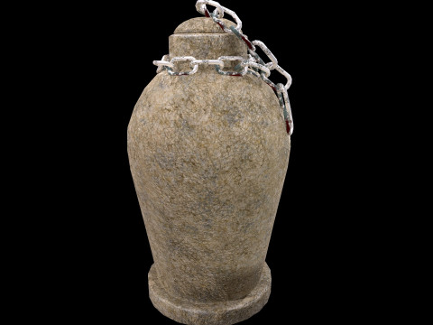 Vase Medieval 3D Model