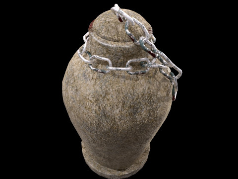 Vase Medieval 3D Model