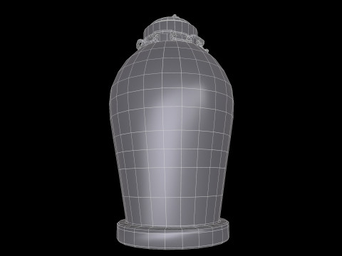 Vase Medieval 3D Model
