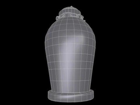 Vase Medieval 3D Model