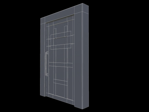 DoorMetalRust 3D Model