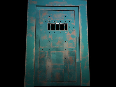 PintuLogamKaratV2 Model 3D