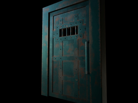 ドア金属錆V2 3Dモデル
