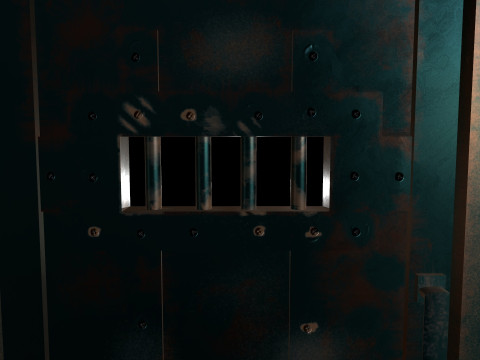 ドア金属錆V2 3Dモデル