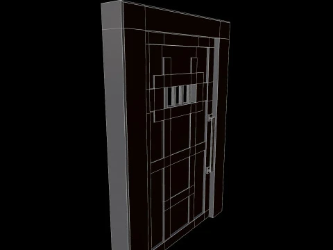 DoorMetalRustV2 3D Model