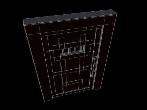 DoorMetalRustV2 3D Model