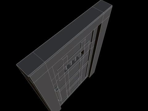 DoorMetalRustV2 3D Model
